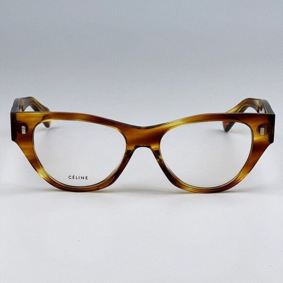 NEW Celine CL50012I 056 Havana Cat Eye Women Eyeglasses CL 50012I main image 6